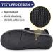 Comfortable Open Toe Diabetic Sandals for Men & Women | Adjustable Wide Width Slippers for Arthritis & Swollen Feet - Black L05 8.5 - Buy Online on GoSupps.com
