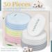 Bagentry 30 Pcs Natural Fiber Round Makeup Remover Pads Washable Reusable Face Pads Cloth Rounds Facial Cleansing Pads Wipes for All Skin Types Travel (5 Color) - Buy Online on GoSupps.com
