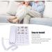 LIKJ Big Button Corded Phone LD 858HF Hands-Free Dial Photo Memory Desktop Telephone One-Touch Dialing Landline Phones with 7 Home Number 1 SOS Number 1 Meal Order Number for Seniors Elderly Home - Buy Online on GoSupps.com