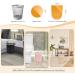 ToVii Small Bin Bags 50 Liter Extra Thick 0.98 Mil-75 Bags Small Pedal Bin Liners 13 Gallon Clear Garbage Bags Wastebasket Liners for kitchen Bedroom Bathroom Office Clear Clear(50L)75PCS - Buy Online on GoSupps.com