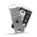 TheDoorLatch Childproof Cat Door Stopper  Keep Dogs & Kids Out of Cat Litter Box, Food, or Rooms  Door Latch, No Need for Pet Gate or Cat Door  Cat Stuff Steel Silver