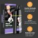 Buy 3 in 1 Black Hair Dye Shampoo - Gentle Gray Coverage & Herbal Ingredients | 17.6 Fl Oz - Buy Online on GoSupps.com