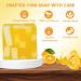 3 PCS Natural Yoni Soap Bar for Women | pH Balance Feminine Wash | Organic Orange Scent Body Soap | Handmade Vaginal Deodorant & Body Wash - Buy Online on GoSupps.com
