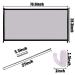 Portable Foldable Mesh Pet & Baby Safety Gate - 70.9x28.3 - Indoor/Outdoor Use - Install Anywhere - Black - Buy Online on GoSupps.com