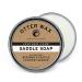 Otter Wax Saddle Soap | 5oz | All-Natural Universal Leather Cleaner | Made in USA