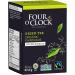 Four O'Clock Green Tea Decaffeinated Organic Fairtrade Non-Gmo Kosher Gluten-Free 6 Packs (96 teabags) - Buy Online on GoSupps.com