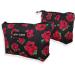 Shop Betsey Johnson Covered Rose 8.5 Zipper Cosmetic Pouch - Lightweight & Durable Toiletry Bag for Makeup & Travel Accessories - Buy Online on GoSupps.com