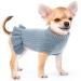 Winter warm dog sweater knitting sweater dog clothes clothes French bulldog sweater dog pet coat Christmas costume outfits in the cold season hazeblue l l hazeblau