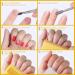 Teenitor Cuticle Remover Kit - Complete Nail Care Set with Cuticle Oil File Buffer & Pusher | Milk & Honey | International Shipping - Buy Online on GoSupps.com