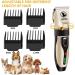 Professional Cordless Dog Clippers - Low Noise Grooming Kit for Dogs, Cats & Horses - Buy Online on GoSupps.com