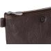 SONNENLEDER Silvretta Mocca - High-Quality Genuine Leather Cosmetic Bag | Shop Internationally - Buy Online on GoSupps.com