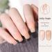 Nude Nail Polish Jelly Nude Nail Varnish Chip Resistant & Water Based Translucent Gel Polish Quick Dry Nail Polish for Art Manicure DIY at Home Highly Pigmented Nail Varnish - Buy Online on GoSupps.com