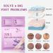 Foot Peel Mask with Natural Lavender Extract - 3 Pack for Smooth, Soft Feet | Removes Dead Skin & Calluses - Easy 3 Step Foot Care System - Buy Online on GoSupps.com