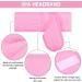 Spa Facial Headband Make up Hair Band Facial Headbands for Women for Sport Yoga Shower pink - Buy Online on GoSupps.com