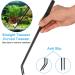 6-in-1 Aquarium Aquascape Tools Kit | Stainless Steel Plant Tweezers, Scissors, Scrapers | Fish Tank Cleaner Set with PH Paper & Net Bag - Buy Online on GoSupps.com