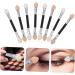 FOYTOKI 20pcs Latex Eye Shadow Stick Dual Sides Eyeshadow Double-ended Eye Shadow Brush Plastic - Buy Online on GoSupps.com