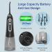 Portable Cordless Water Flosser Teeth Cleaner - 5 Modes, Professional Dental Oral Irrigator for Braces - IPX7 Waterproof, 300ML Tank - Black - Buy Online on GoSupps.com