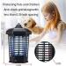 Outdoor Waterproof Electric Mosquito Lamp Indoor Mosquito Trap with 20W Powerful Bulb Waterproof Fly Exterminator Household Electric Mosquito Exterminator Backyard Patio - Buy Online on GoSupps.com