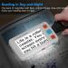 Electronic Reading Aid Digital Magnifier with 4.3 inch 4x-32x Dimmable LEDs with TV Output for Reading Kids The Brightest & Best Reading Magnifier - Buy Online on GoSupps.com