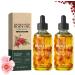 FLLUOUZH Vanilla Rose Body Oil Handcrafted Premium Grade Oil for Skin and Hair Natural Body Moisturizing Oil Body Oil After Shower Nourishing Skin Nails and Hair LongLast 2pcs