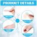 32-Piece Bladder Plaster Heel Hydrocolloid Gel Pads - Forefoot & Toe Protection for Blisters - Best for Comfort & Healing - Buy Online on GoSupps.com