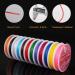 BFANGZ 0.8mm Elastic String Cord Rope for Jewelry Making - 10 Pcs Colorful Stretch String Cord (80M) - Black, Coffee, Green, Orange, Yellow - Buy Online on GoSupps.com