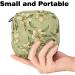 Javenproeqt Portable Women's Binding Bags | Menstrual Cup Pocket & Pads | Ideal for Teenage Girls | Hand-Drawn Multicolored Green Lily - Buy Online on GoSupps.com