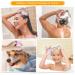 Aimike Scalp Massage Brush - Wheat Straw Silicone Shampoo Brush for Hair Growth Dandruff Reduction & Relaxation - Light Violet Mauve - Buy Online on GoSupps.com