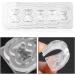 Raguso silicone mold nail art temple 14 10 1 silicon uv nail decoration mold nail art template bear pattern decals nail diy tools - Buy Online on GoSupps.com