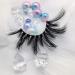 Drag Queen Lashes stage Exaggerated Fancy Dress False Eye Lashes Fluffy Thick Mink Handmade Long Black 3 pairs - Buy Online on GoSupps.com