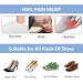 Molain Heel Cushions Inserts Heel Grips 4 Pairs Self-Adhesive Heel Pads for Loose Shoe Too Big Improved Shoe Fit and Comfort Prevent Heel Slipping Rubbing Blisters Foot Pain for Women and Men Black&nude - Buy Online on GoSupps.com