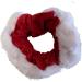 Pritties Accessories Christmas Red Velvet and White Fur Trim Hair Scrunchie Bobble Elastic Hair Band - Buy Online on GoSupps.com