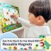 Potty-Training-Chart-with-35 Reusable Magnetic-Stickers. A Dinosaur Potty Chart That Reward Toddlers  Motivational Toilet Potty Training Stickers Chart for Boys & Girls (Dinosaurs) dinosaur pottychart - Buy Online on GoSupps.com