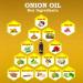 Dmaax Derma Onion Hair Oil | Onion Oil For Hair 200 ML Dark Brownish - Buy Online on GoSupps.com
