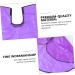 Didiseaon 2pcs Hair Dye Shampoo Haircut Cape Barber Gown Salon Hairdressing Cloth Cape Cloak Comb Water Proof mediumx2pcs - Buy Online on GoSupps.com