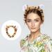 Lurrose Tiger Headband Plush Ear Hair Hoop - Cute Zoo Animal Costume for Birthday Party and Cosplay - Buy Online on GoSupps.com