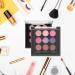 Eyeshadow Palette Neutral Eyeshadow Palette Shimmer Eye Shadows Nude and Earth Tones Eye Shadow Long Lasting Waterproof 04# - Buy Online on GoSupps.com