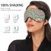 Haskirky Light Blocking Eye Mask - Adjustable Unisex Travel Mask for Deep Sleep and Meditation - Mandala Pattern - Buy Online on GoSupps.com