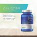 Sisu Zinc Citrate 90 Vegetable Caps - High-potency Zinc Supplement - Immune & Prostate Health Support - Vegan Non-GMO Soy Gluten & Dairy Free - 90 Servings - Buy Online on GoSupps.com