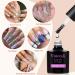 VNICESLI 4-Piece Gel Nail Polish Set | 7-in-1 Assembly Gel & Builder Base Gel for Perfect UV/LED Nails - Clear & Nude Shades - Buy Online on GoSupps.com