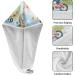 Cute Animal Bicycle Hair Towels | Super Absorbent Quick Dry Turbans 2 Pack for Women & Girls - Buy Online on GoSupps.com