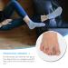 Toe Separators & Hammer Toe Straightener - Gel Spreader & Protector for Correcting Toes | Comfort Sleeve Tube for Men & Women - Buy Online on GoSupps.com