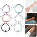 FRCOLOR 18 Pcs Motion Sickness Bracelets - Anti Nausea Crystal Bracelets for Women | Adjustable Dainty Friendship Bracelets | Assorted Colors - Buy Online on GoSupps.com