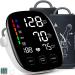 Blood Pressure Monitors for Home Use 9-17'' & 13-21'' Extra Large Blood Pressure Cuff Upper Arm Blood Pressure Machine 6 in Large LED Backlit Display USB Cable & Batteries Included