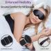 Buy 3D Sleep Mask for Side Sleepers - 100% Light Blocking Eye Cover for Men & Women - Soft Breathable Zero Pressure Night Blindfold - Buy Online on GoSupps.com