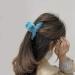 Plush Hair Claw Clips Set - Large Hair Clips for Thick Hair, Women & Girls - Colorful Fashion Faux Fur Hair Accessories in Blue, White, Purple - Buy Online on GoSupps.com