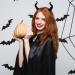 Housoutil Devil Horns Headband Black Cosplay Ox Horn Headband Matte Ox Horn Hair Loop Gothic Halloween Costume Headdress for Photo Shoot Cosplay Masquerade Dress up Show Halloween - Buy Online on GoSupps.com