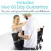 Vive Transfer Sling - Padded Assist Gait Belt for Mobility and Lifting - Heavy Duty Patient Lift with Straps - Ideal Standing Aid for Disabled Seniors - Black - Buy Online on GoSupps.com