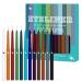 Eye Liner Set - 12 Colors Eye Shadow Pencils | Eyebrow Eye Shadow Pencil Lip | Sweatproof Makeup Colors | Waterproof Eye Liners | Long Lasting Eye Colors for Women Girls