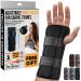 DR. BRACE Adjustable Wrist Brace Night Support for Carpal Tunnel, Doctor Developed, Upgraded with Double Splint & Therapeutic Cushion,Hand Brace for Pain Relief,Injuries,Sprains (S/M Right Hand, Black) Small/Medium (Right Hand) Black